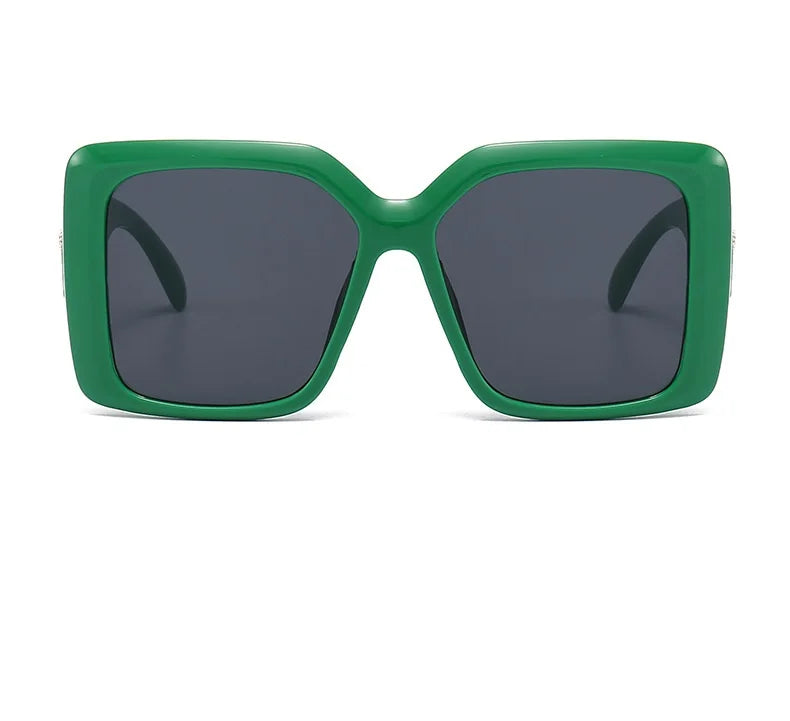 INS populaire carré lunettes de soleil femmes luxe rétro marque hommes tendance voyage lunettes de soleil femme nuances UV400 Oculus