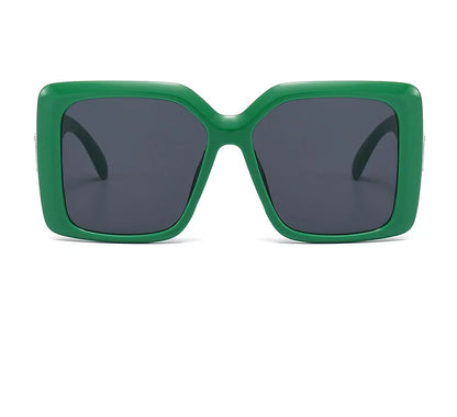 INS populaire carré lunettes de soleil femmes luxe rétro marque hommes tendance voyage lunettes de soleil femme nuances UV400 Oculus