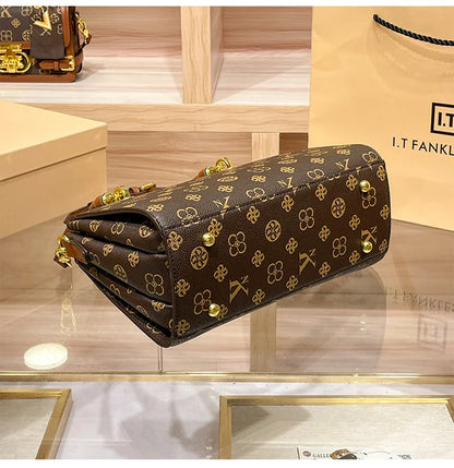 Sac à main de marque de luxe pour femmes, sac à main pour maman, Texture de haute qualité, rétro, épaule simple diagonale, grande capacité, nouvelle collection 2025