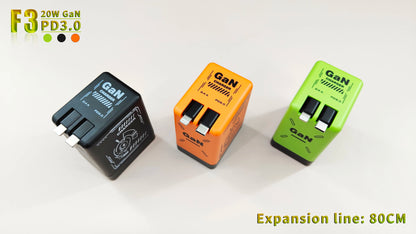 W&O GaN Câble de charge rapide 20 W Type C et câble en silicone liquide Lightning pour iPhone 14 15 Pro Max Xiaomi Realme Redmi ﻿