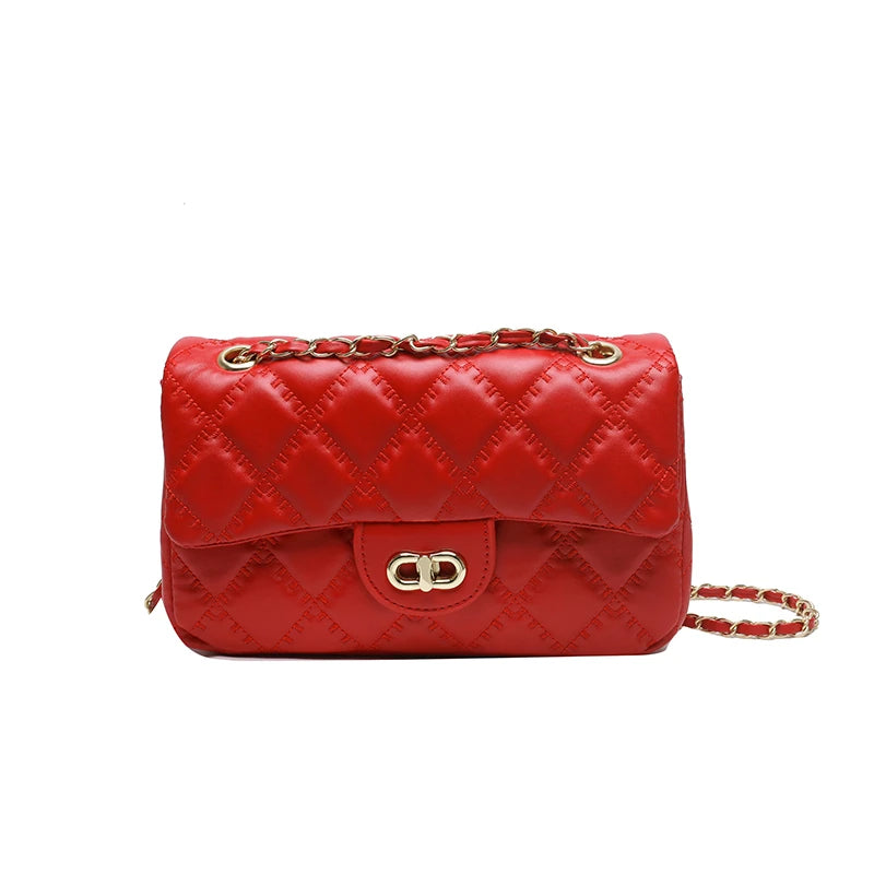 Sac à bandoulière carré Unique pour femmes, sacoche rétro minimaliste en cuir texturé, sac à main de luxe pour les déplacements et la soirée