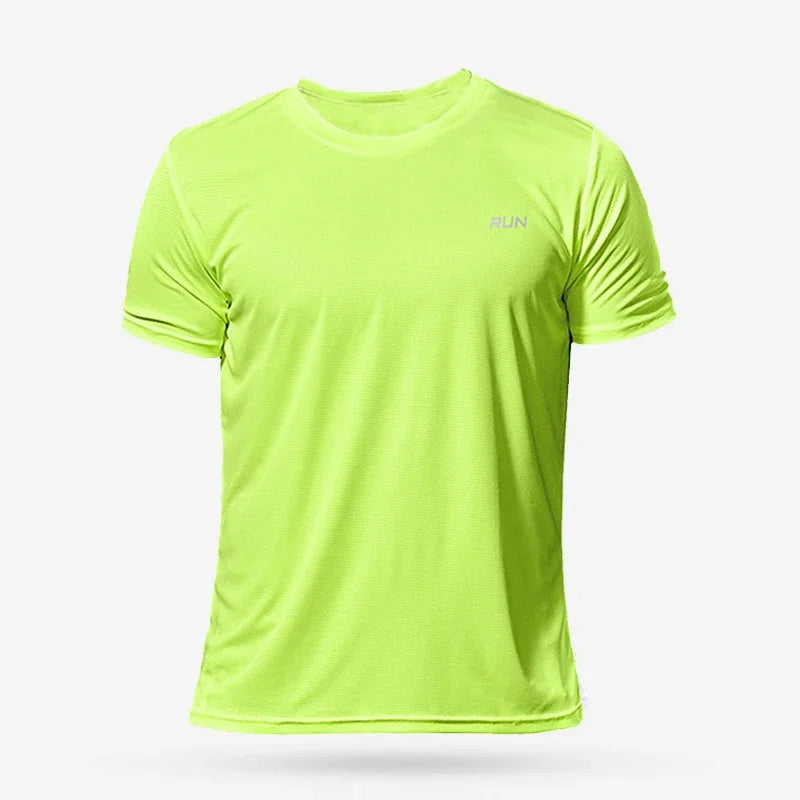 Été Sport Gym t-shirt hommes séchage rapide course musculation chemises hommes à manches courtes Fitness hauts surdimensionné brésil t-Shirt Jersey
