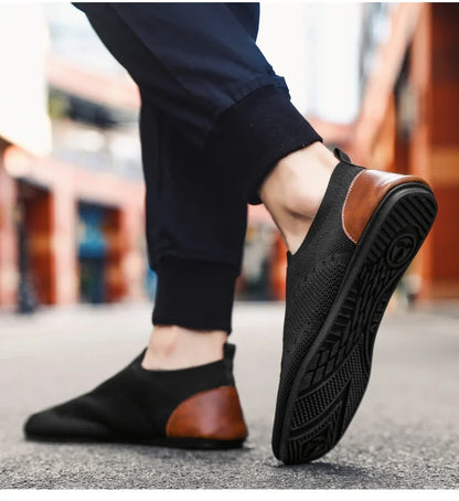 YRZL-Mocassins Légers pour Homme, Chaussures Plates Astronomiques, Conduite, Marche, Sans Lacets, Loisirs, Paresseux, 2024