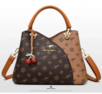 Kangourou femmes sac à main épaule sac à bandoulière automne nouveau Style à la mode maman sac grande capacité fermeture à glissière dames sac à main