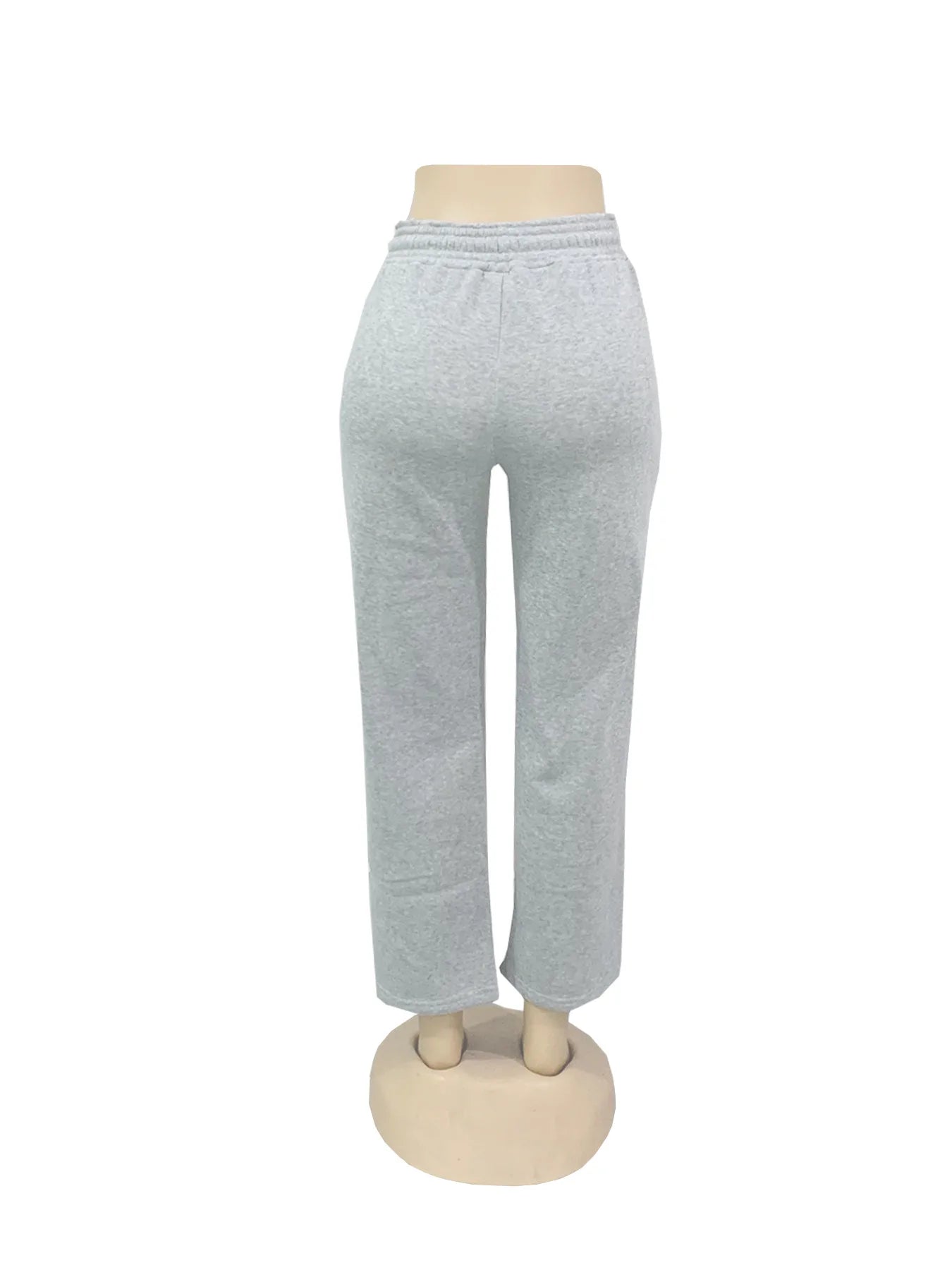 Pantalon femmes pantalons de survêtement pantalons longs cordon taille haute pantalon droit Y2k Streetwear épissure Capris décontracté survêtement 2025 Capris