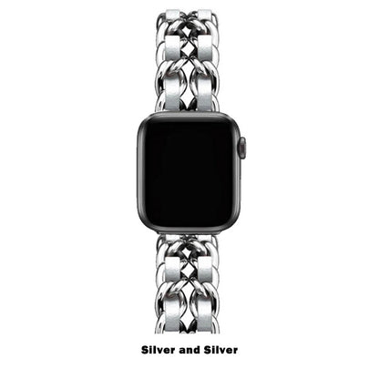Bracelet en métal pour femmes, pour Apple Watch Band 10 9 8 Ultra 46mm 42mm 49mm 7 SE 6 5 41mm 45mm 44/40mm, Bracelet en acier doré pour dames