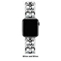 Bracelet en métal pour femmes, pour Apple Watch Band 10 9 8 Ultra 46mm 42mm 49mm 7 SE 6 5 41mm 45mm 44/40mm, Bracelet en acier doré pour dames