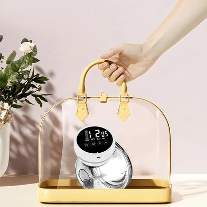 Tire-lait électrique portable indolore double face, entièrement automatique, collecteur de sein mains libres pour l'allaitement