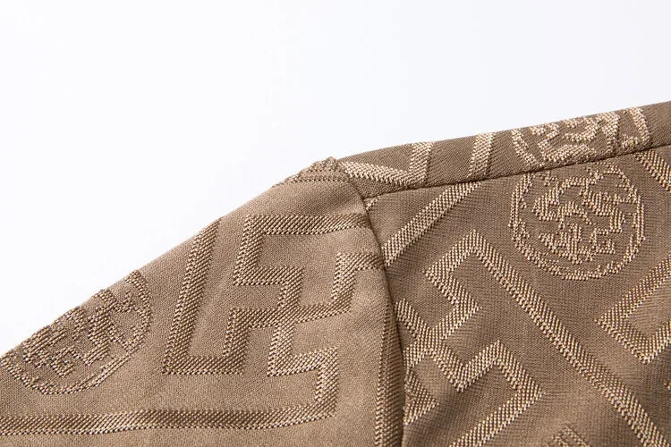 Haut à manches courtes et col rond pour hommes, respirant, en soie glacée avancée, marque de luxe, Jacquard, ample, décontracté, couleur unie, été