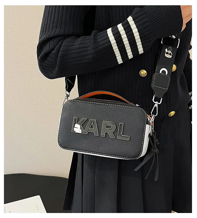 ‌ Sac messager tendance pour femmes, sac à bandoulière Simple, Texture haute sensibilité, Niche polyvalente pour appareil photo, 2025