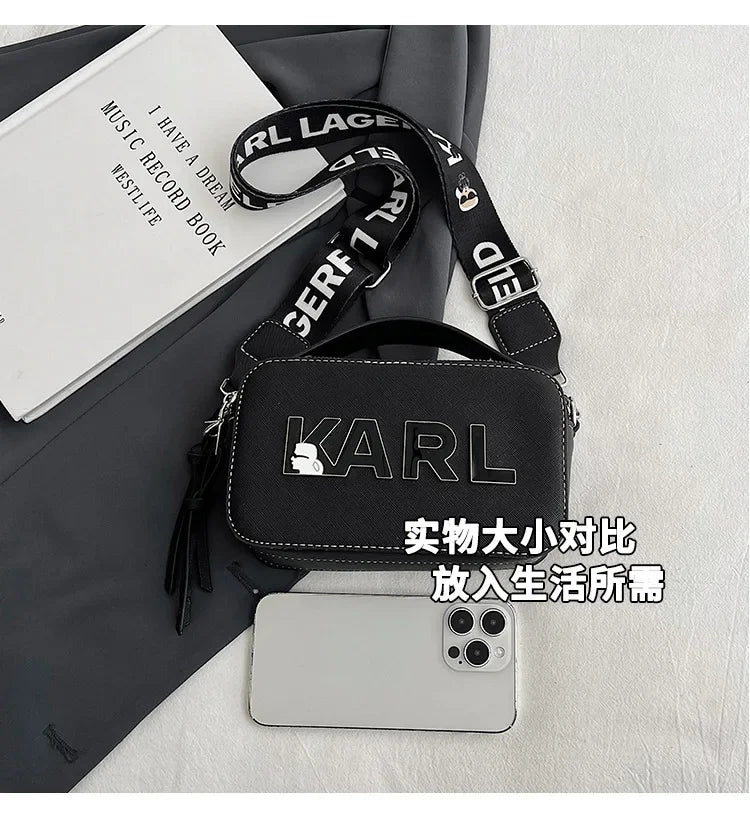 ‌ Sac messager tendance pour femmes, sac à bandoulière Simple, Texture haute sensibilité, Niche polyvalente pour appareil photo, 2025