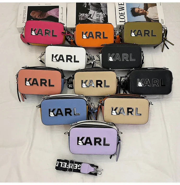 ‌ Sac messager tendance pour femmes, sac à bandoulière Simple, Texture haute sensibilité, Niche polyvalente pour appareil photo, 2025