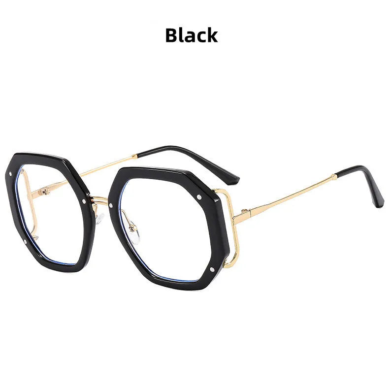 Lunettes photochromiques pour femmes, nouveau Design de marque à la mode, grand polygone, Anti lumière bleue, lecture sur ordinateur, hypermétropie, 2023