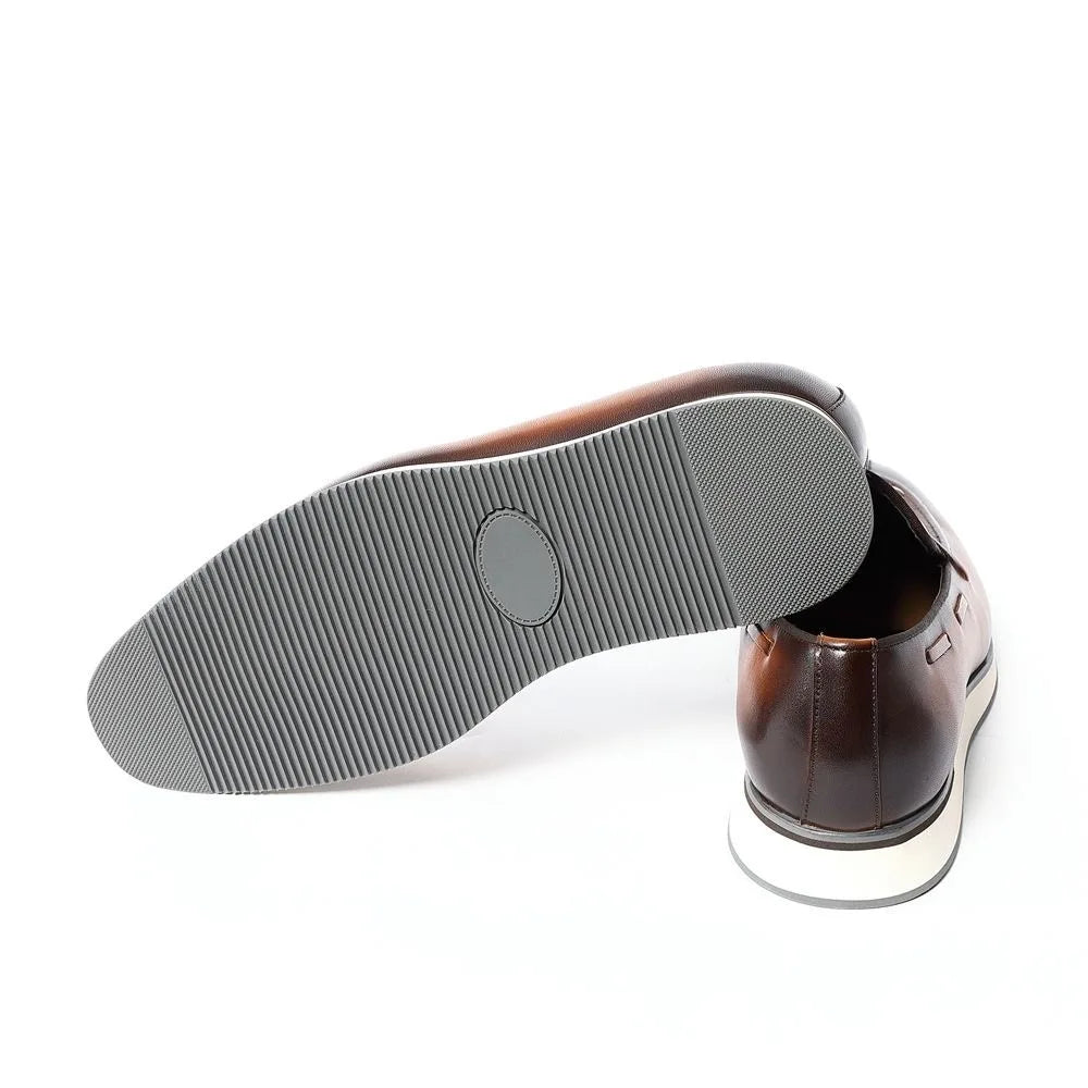 Baskets en cuir véritable naturel pour hommes, chaussures plates à lacets, élégantes, décontractées, qualité supérieure, luxe, mode automne, 03/fête, 2024