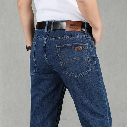 Jean pour hommes, vêtements de travail, pantalon de Cowboy, mode, haute qualité, Original, classique, droit avec poches, Baggy, nouvelle collection 2024