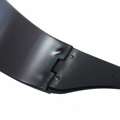 KLASSNUM-Lunettes de soleil futuristes à visière de cyclope étroite pour femmes et hommes, lunettes laser, lentille miroir UV400, lunettes de fête costumées