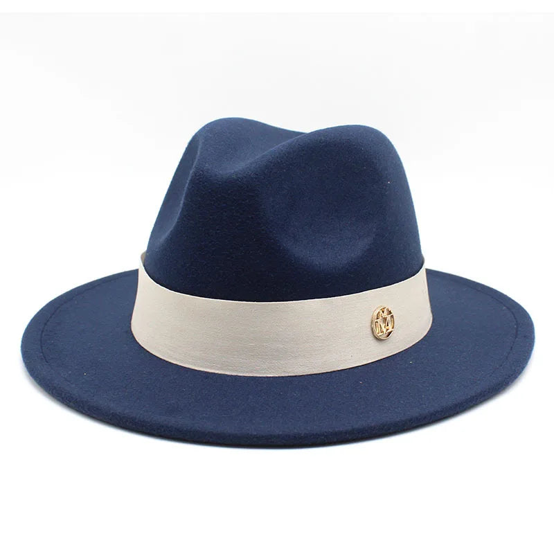 Nouveau chapeau Fedora pour femmes hiver élégant mode formelle mariage décorer église casquette Panama fête Jazz chapeau chapeau femme