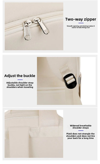 Sac à dos pour hommes et femmes, bagage à main 40x20x25, sac de cabine léger pour avion, sac à dos de voyage étanche pour ordinateur portable