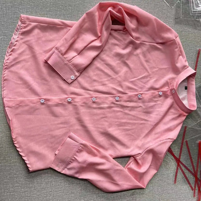 2024 nouvelle chemise d'été décontractée à manches longues chemise à revers impression 3D couleur claire changeante chemise en lin pour hommes XS-6XL expédition rapide