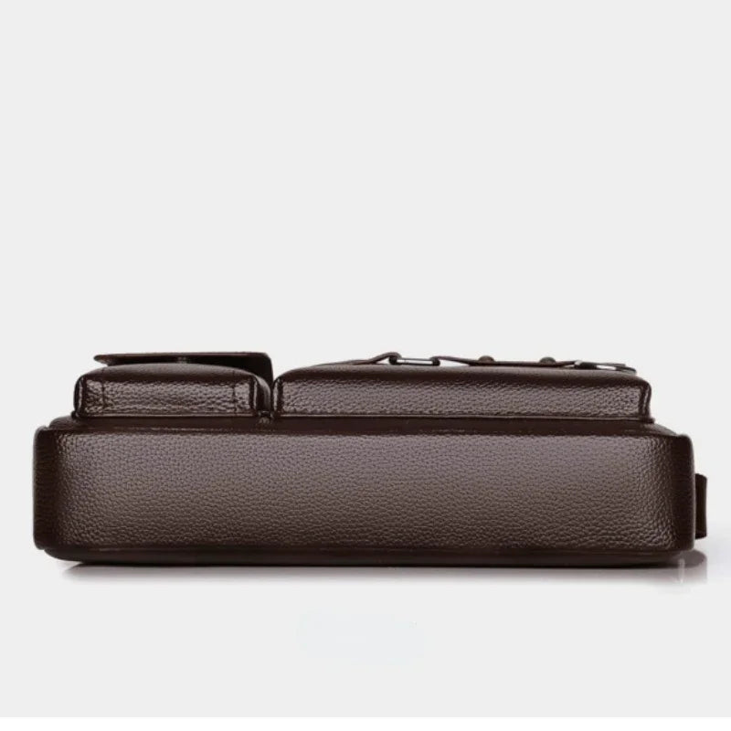 2024 nouveaux hommes sac à bandoulière pour 10.4 "Ipad PU cuir affaires sacs à main hommes sacs de messager mode homme sac à bandoulière