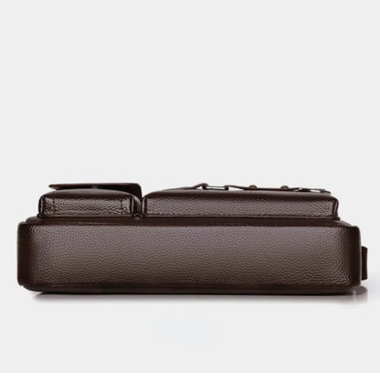 2024 nouveaux hommes sac à bandoulière pour 10.4 "Ipad PU cuir affaires sacs à main hommes sacs de messager mode homme sac à bandoulière