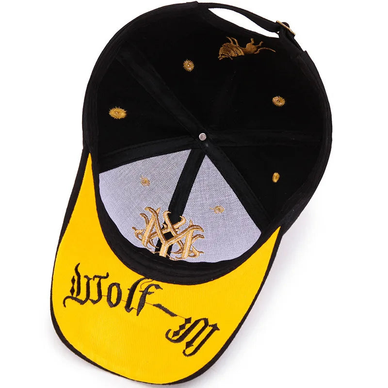 Casquette de Baseball brodée Totem pour hommes et femmes, chapeau Hip Hop à rabat, réglable, pare-soleil à flamme, printemps et été
