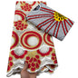 Tissu africain en dentelle de Voile suisse, 2.5 + 3 yards, véritable cire pour coudre une robe de soirée, nouvel arrivage