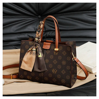 Pochette à bandoulière rétro-chique pour femme – Sac à main moderne en cuir de couleur unie avec sangle en chaîne de luxe