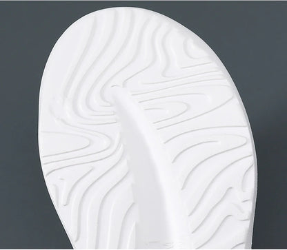 Pantoufles d'été à semelle épaisse pour hommes et femmes, sandales d'intérieur à fond souple EVA, chaussures de plage légères, tongs