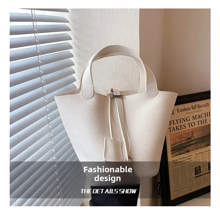 Sac à main en cuir PU pour femmes, Design Unique haut de gamme, offre spéciale de la saison, sac seau tendance, polyvalent à la mode, Si