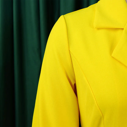 Robe plissée mi-longue à col de costume, taille haute, à la mode, nouvelle collection automne 2025