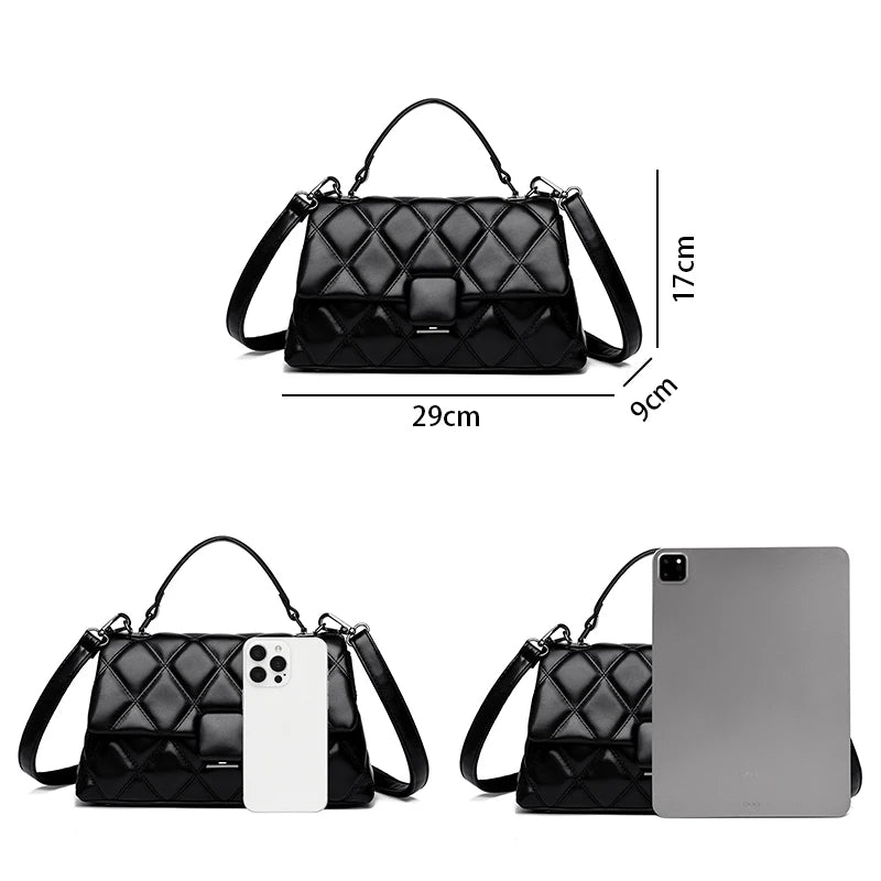 Sac à main rétro en cuir souple pour femmes, sacs carrés à la mode, haute qualité, célèbre designer, portefeuille