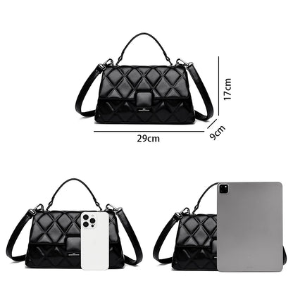 Sac à main rétro en cuir souple pour femmes, sacs carrés à la mode, haute qualité, célèbre designer, portefeuille