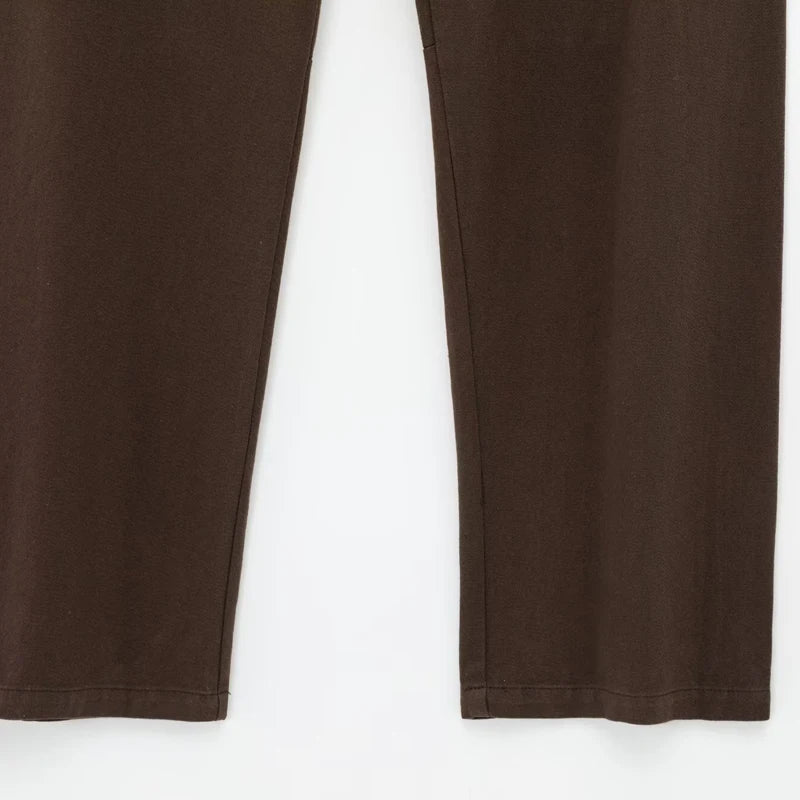 TRAF femmes jean marron taille haute poche Vintage Baggy jean femme pantalons longs décontractés printemps pantalon Streetwear été 2025