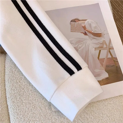 Ensemble pantalon femmes deux pièces ensembles Denim épissure fermeture éclair ensembles assortis manteaux décontractés jambe large pantalons longs à lacets taille élastique 2025