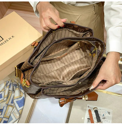 Sac à main de marque pour femmes, nouvelle mode automne/hiver 2021, sac à bandoulière de styliste de grande capacité, sac à bandoulière rétro de luxe