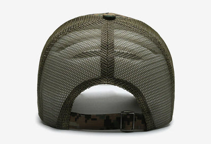 Casquette de Baseball Camouflage drapeau américain pour hommes, tactique respirante en plein air, chapeau à visière d'alpinisme réglable et élégant