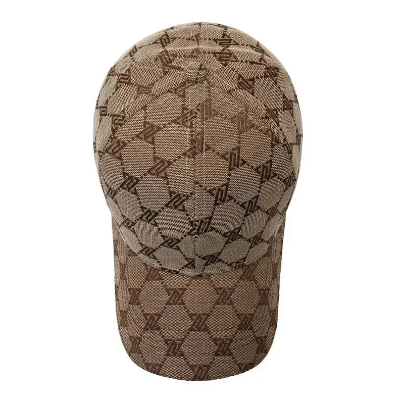 Casquette de Baseball cousue à trois lignes pour hommes et femmes, protection solaire quatre saisons, décontractée, filet rouge en détresse, chapeau 1841