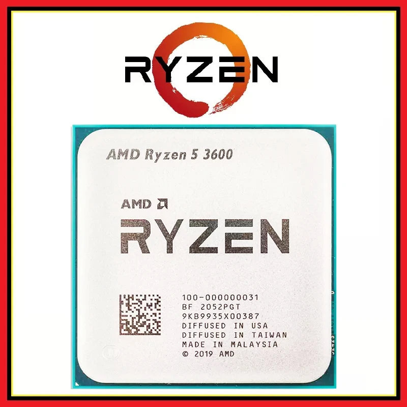 Processeur AMD Ryzen 5 R5 3600 3,6 GHz 6 cœurs 12 threads LGA AM4