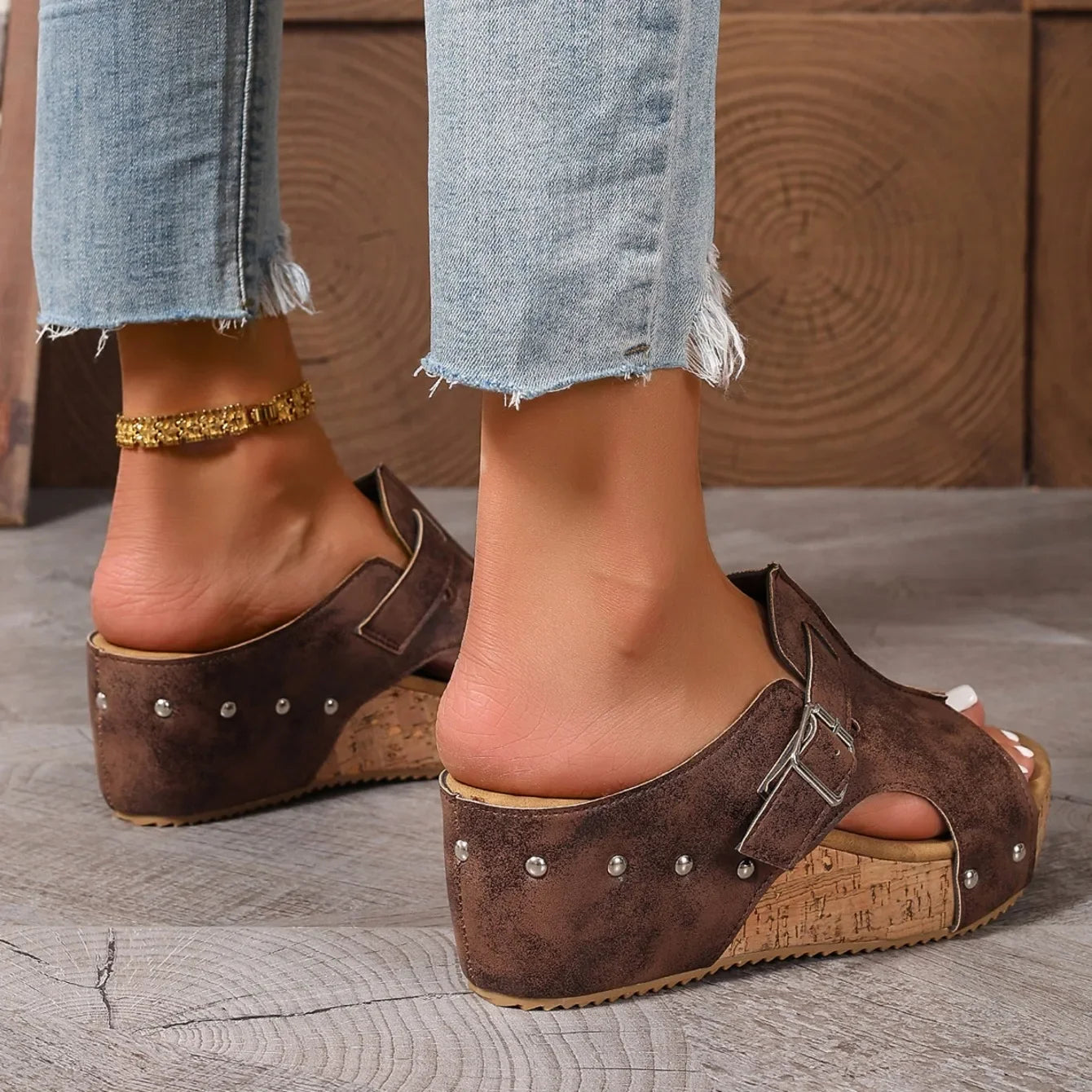 Femmes confortables plate-forme sandales bout ouvert sandales à talons compensés été léger nouvelles pantoufles mode décontracté concepteur femmes chaussures