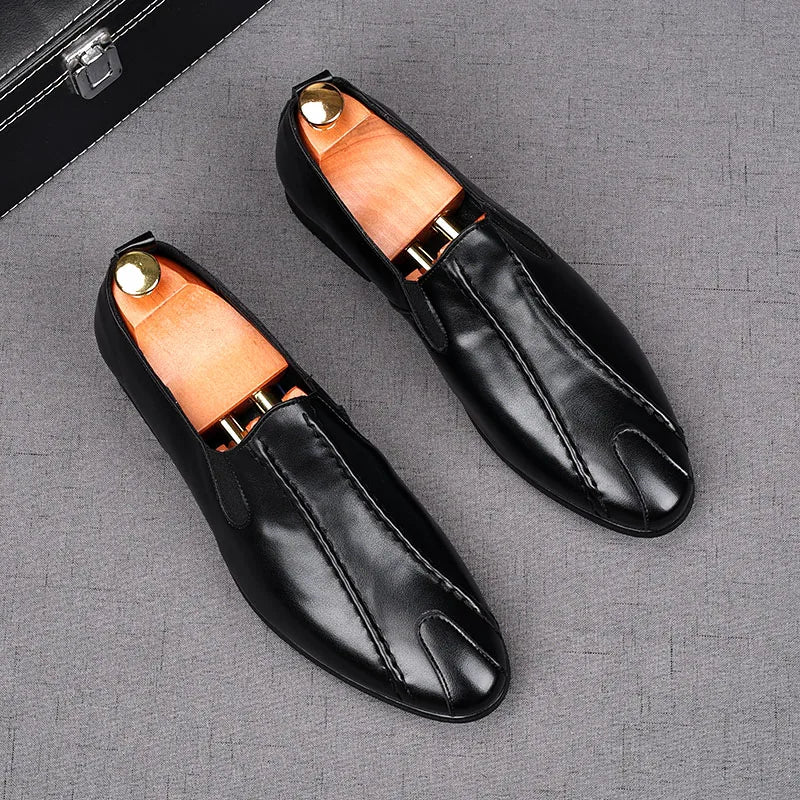 Chaussures en cuir patchwork blanc pour hommes, nouvelles chaussures de luxe pour hommes, robe de mariée, zone de Rh, chaussures Oxford pour hommes, taille 38-44