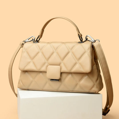 Sac à main rétro en cuir souple pour femmes, sacs carrés à la mode, haute qualité, célèbre designer, portefeuille