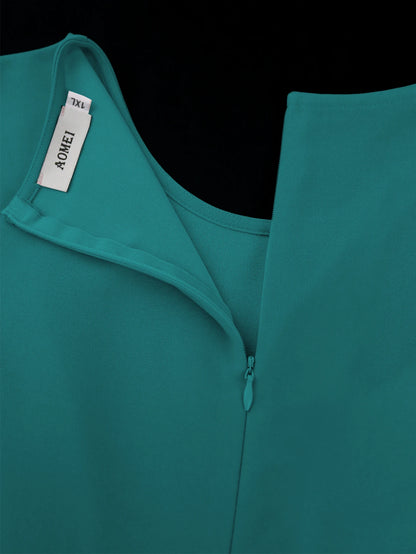 Robe élégante plissée pour femme, manches longues, conception de boutons, batterie, découpée, asymétrique, sexy, évider, fête, vêtements de jour