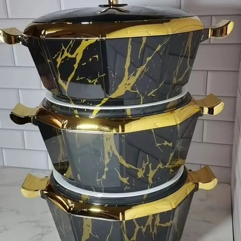 3 pièces ensemble boîte d'isolation alimentaire isolé thermique marmite boîte isolation Pot boîte à déjeuner conservation de la chaleur