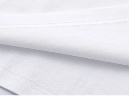 100 T shirt en coton lourd pour hommes et femmes, Tops à manches courtes, Tee shirts solides et surdimensionnés, vêtements de qualité 6.8oz 230gsm