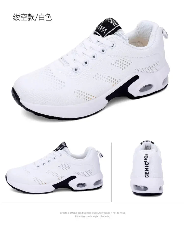 Femmes chaussures de course respirant maille extérieur léger chaussures de sport décontracté marche baskets Tenis Feminino Zapatos Mujer