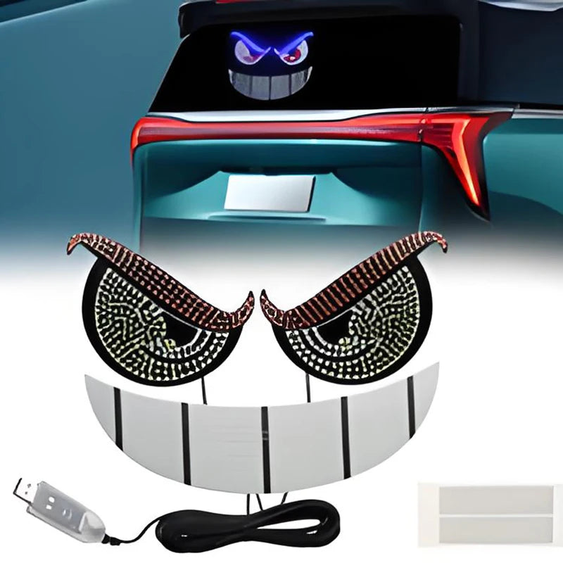 Écran d'affichage de panneau de pixels matriciel LED pour camion, Flexible, rvb, USB, 5V, motif de voiture, Graffiti, texte, projecteur, boutique d'animation, barre de rappel