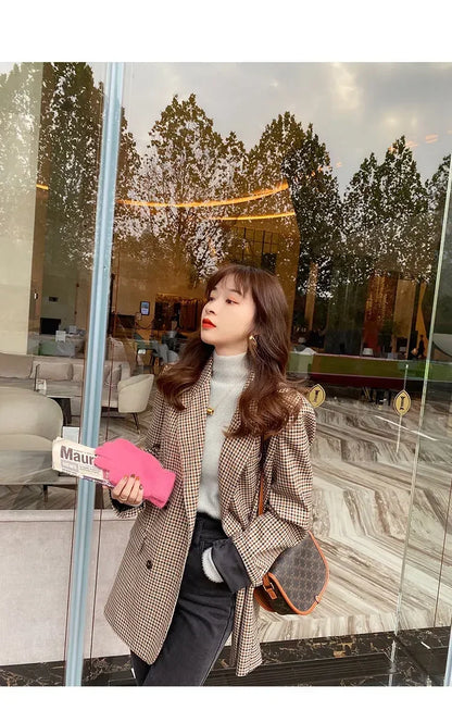 Automne hiver épais Pull femmes tricoté côtelé Pull Pull à manches longues col roulé mince Pull doux chaud Pull Femme 2025