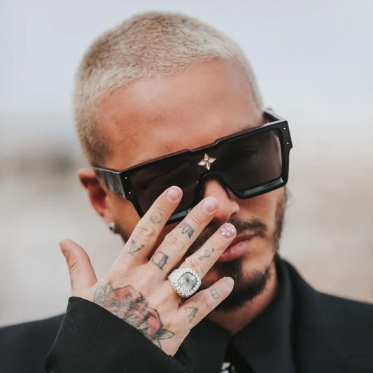 Lunettes de soleil Cyclone de luxe élégantes pour hommes et femmes, lunettes de soleil carrées de styliste pour la conduite d'aviation, nuances de mode UV400