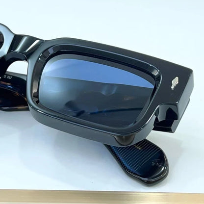 JMM ASCARlI lunettes de soleil carrées en acétate UV400 2025 lunettes photochromiques vintage de luxe pour hommes femmes voyage en plein air avec étui